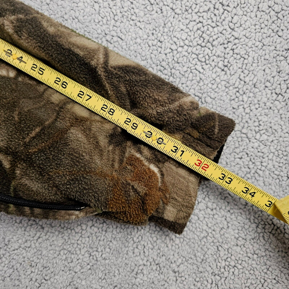 Scent Blocker Plus Protect XT Med Camo Fleece Jacket Outdoor Hunting Windblocker - Picture 10 of 11